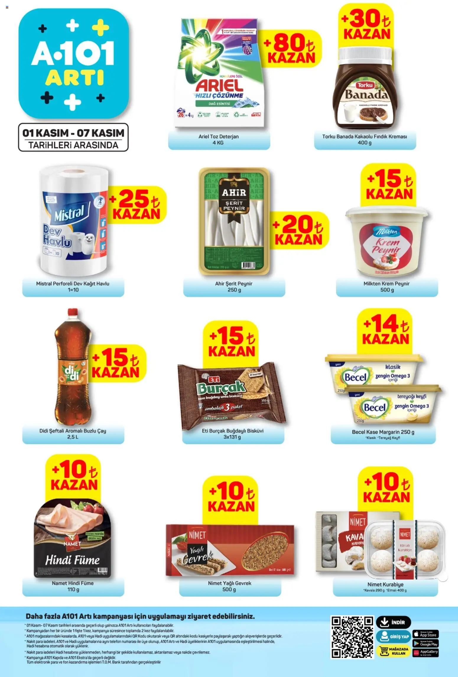 A101 Arti 01.11.2025 - Broşürünün önizlemesi