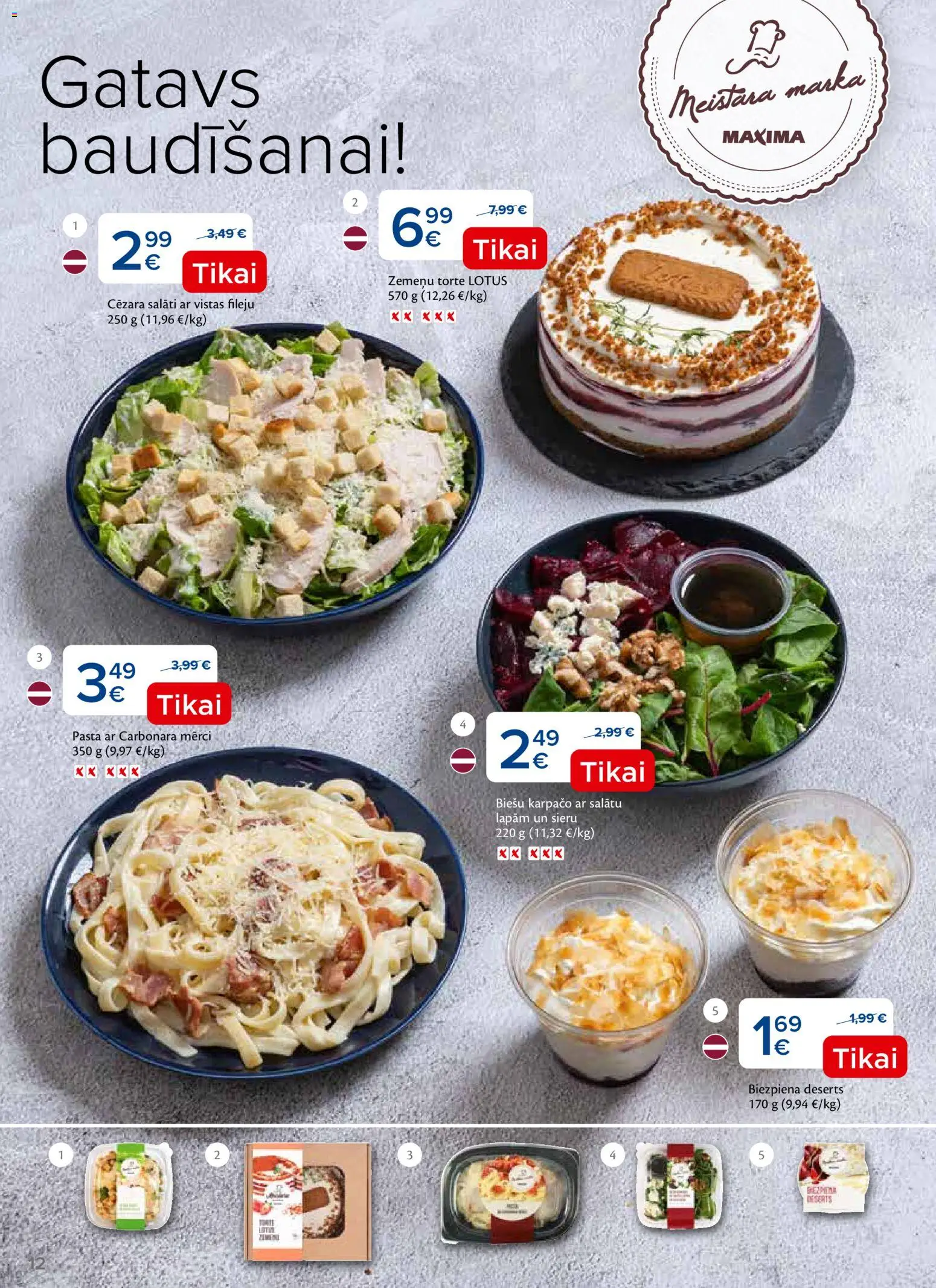 Skatīt Maxima akciju bukletu, derīgs no 2025.12.09