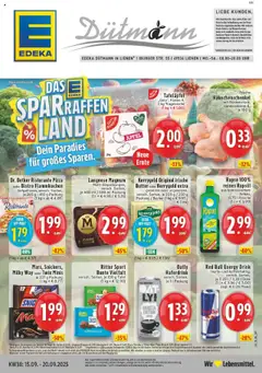Vorschau von dem Prospekt des Geschäftes Edeka, gültig ab dem 14.09.2025