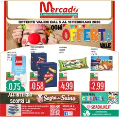 Anteprima dell'opuscolo Volantino Mercadò dal negozio SISA valido da 05/02/2026