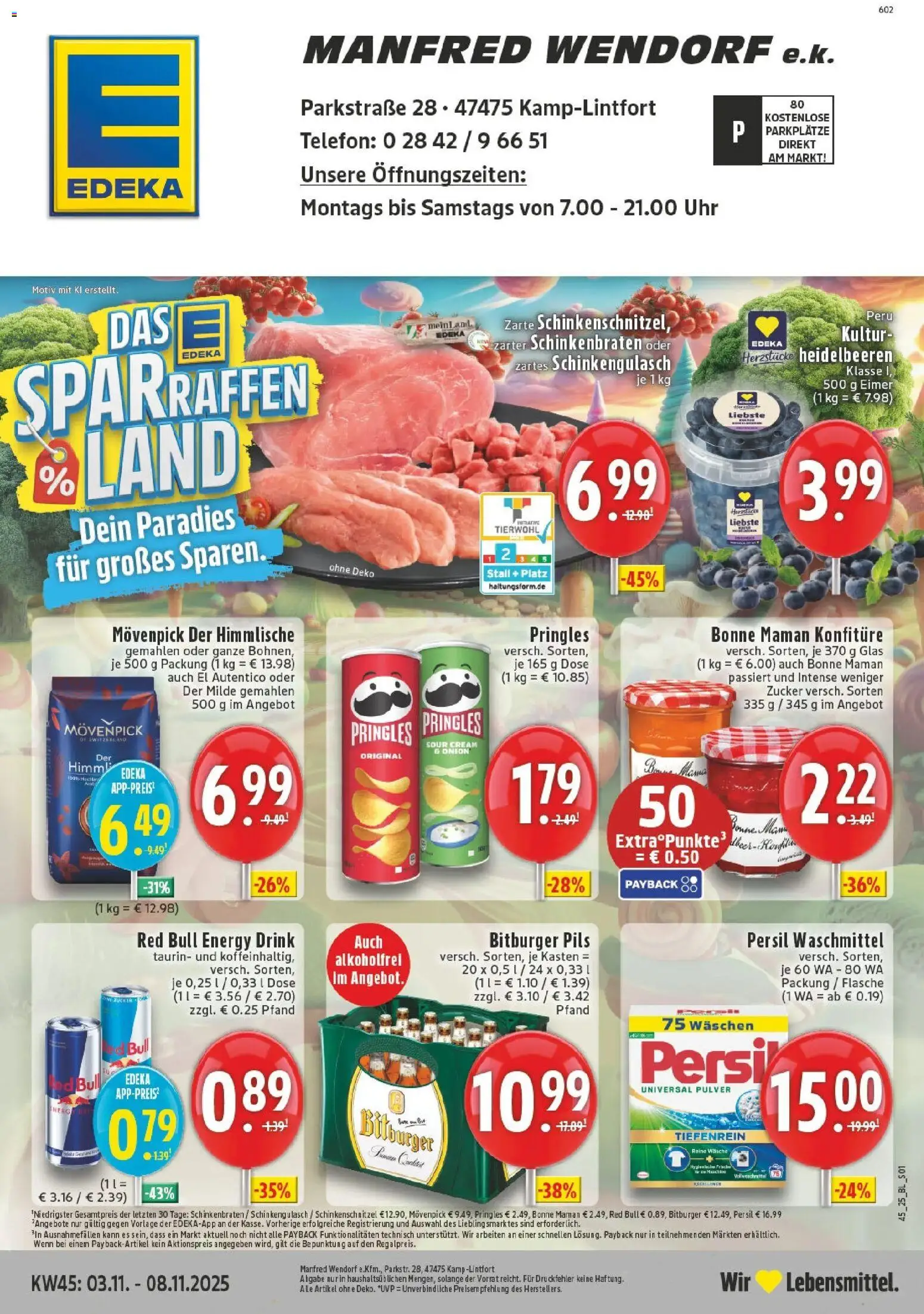 Vorschau von dem Prospekt des Geschäftes Edeka, gültig ab dem 02.11.2025