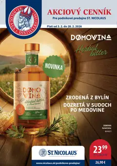 Náhľad St. Nicolaus letáku platného od 03.02.2026