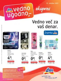 Predogled kataloga iz trgovine DM Drogerie Markt veljaven od 22.10.2025