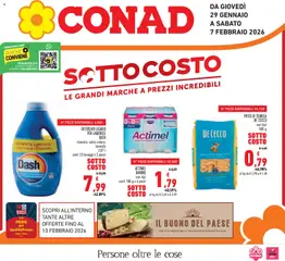 Anteprima dell'opuscolo Attuale volantino dal negozio Conad valido da 29/01/2026