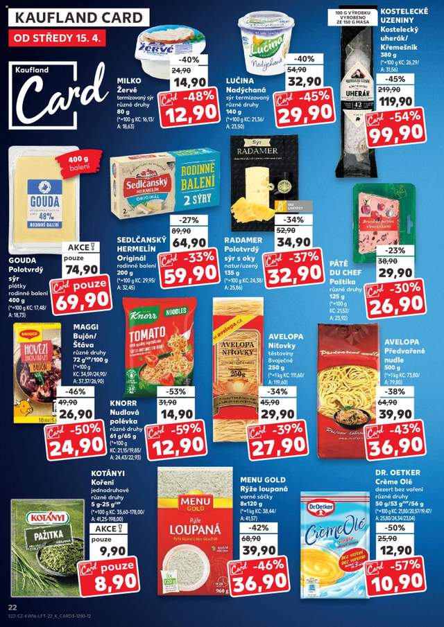 Nový Kaufland leták od 15.04.