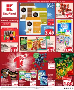 Vorschau von dem Prospekt des Geschäftes Kaufland, gültig ab dem 31.07.2025