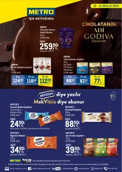 Metro Yılbaşı Şekerleme Kataloğu 15.12.2025 - Broşürünün önizlemesi