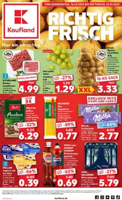Vorschau von dem Prospekt des Geschäftes Kaufland, gültig ab dem 15.10.2025
