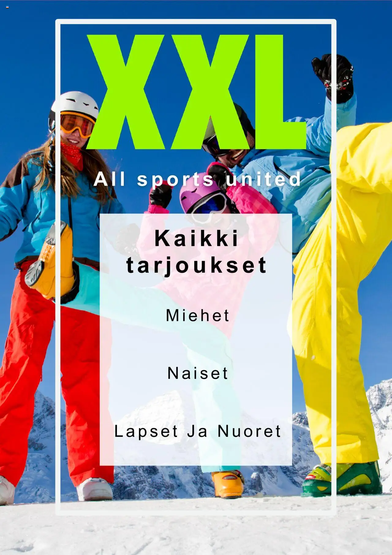 XXL-kaupan Tarjoukset voimassa 08/10/2025 - Sivulla 1