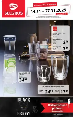 Previzualizarea de cataloage: Selgros Black Friday valabil de la 14.11.2025