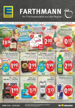 Vorschau von dem Prospekt des Geschäftes Edeka, gültig ab dem 14.09.2025