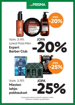 Kaupan Prisma Tarjoukset isänpäivälahjat esikatselu, voimassa 03/11/2025