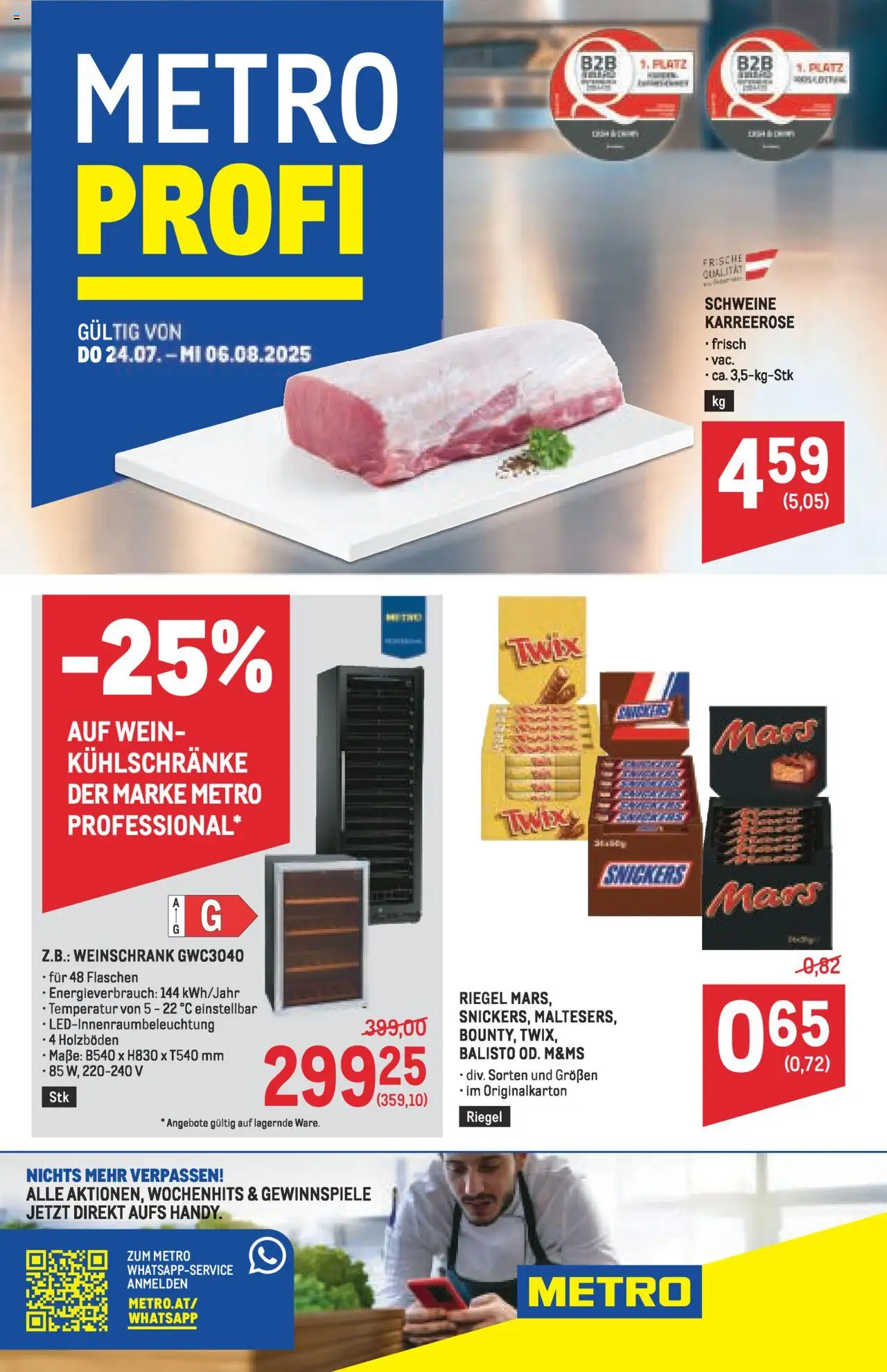  Metro Angebote Profi ab (24.07.2025 - 06.08.2025) - Seite 1