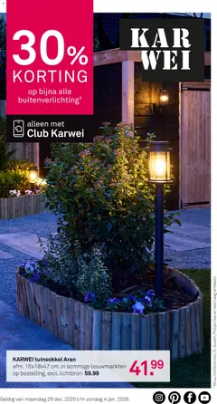 Voorbeeld van Folder van winkel KARWEI geldig vanaf 29-12-2025