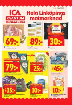 Förhandsgranska reklamblad Linköping från butik ICA Kvantum gäller från 13/04/2026