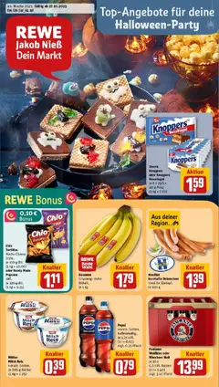 Vorschau von dem Prospekt des Geschäftes Rewe, gültig ab dem 26.10.2025