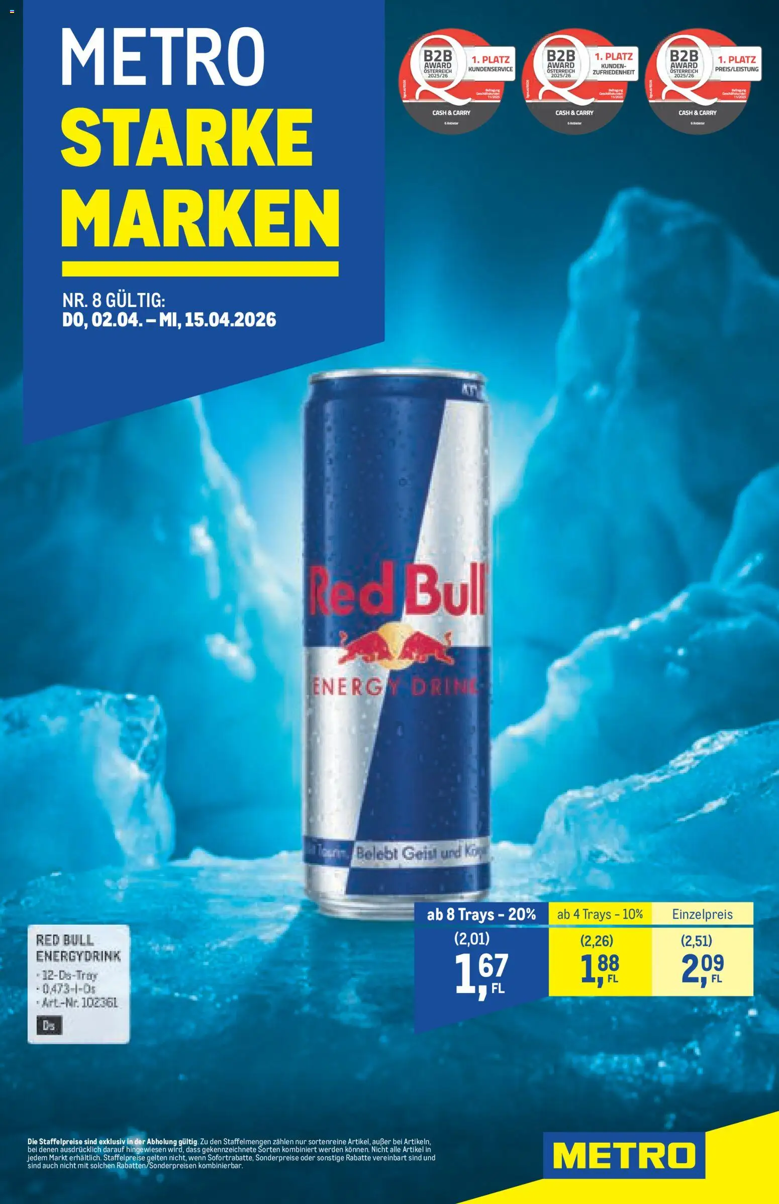 Vorschau der Angebote: Metro Metro angebote Starke Marken MP08 gültig ab 02.04.2026