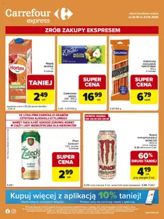 Pogląd gazetki "Express" ze sklepu Carrefour ważnej od 21.10.2025