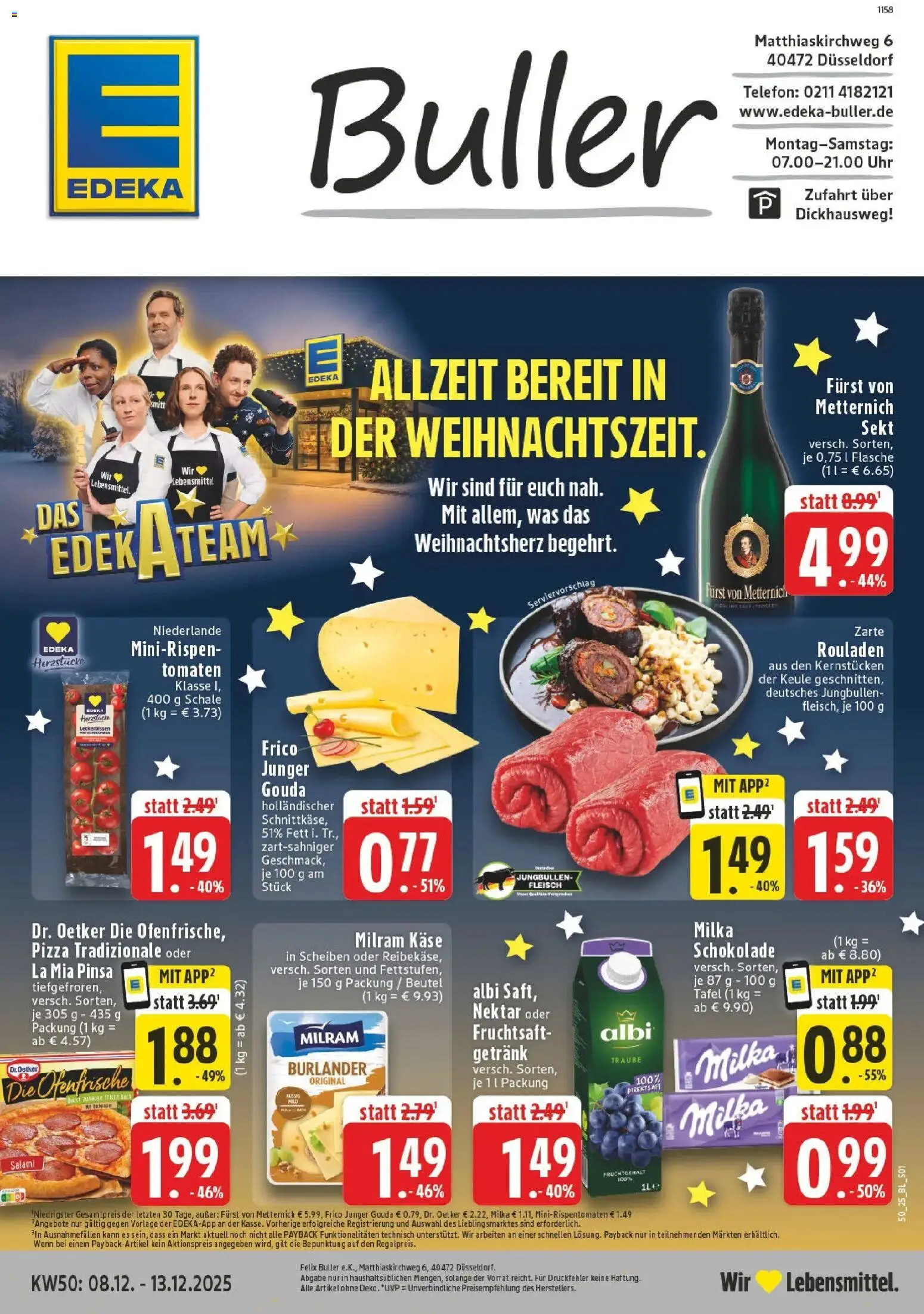 Vorschau von dem Prospekt des Geschäftes Edeka, gültig ab dem 08.12.2025
