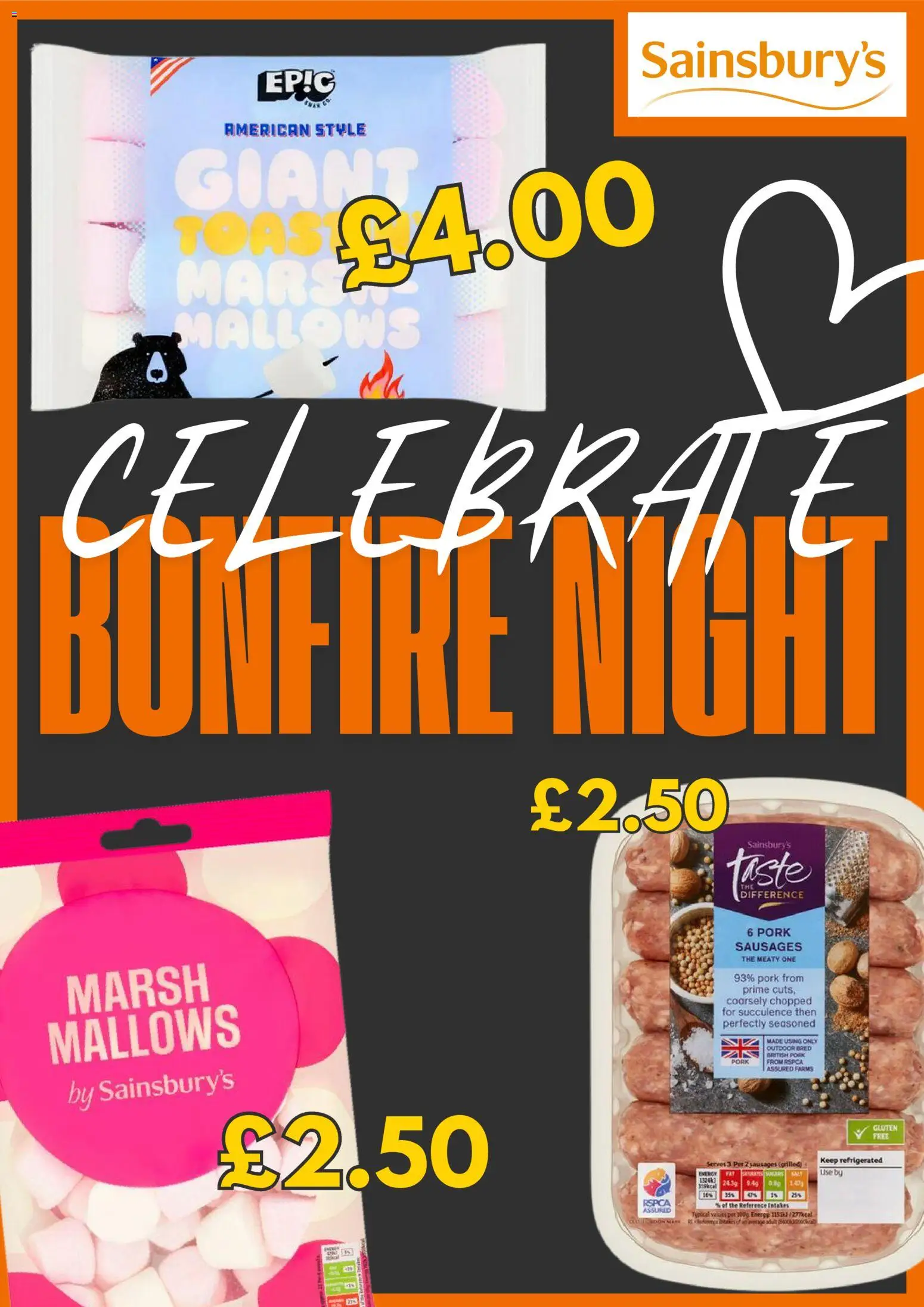 Preview of Sainsbury's Weekly offers valid from 28/10/2025