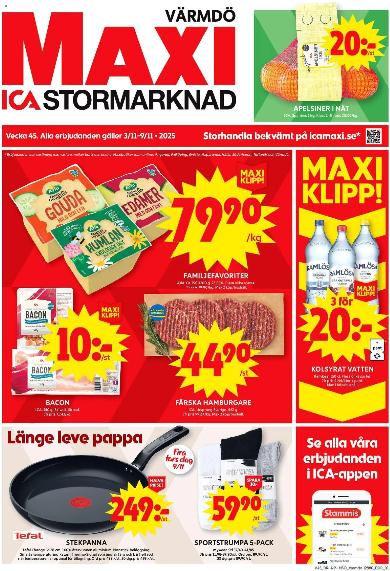 Förhandsgranska reklamblad Gustavsberg från butik ICA Maxi gäller från 03/11/2025