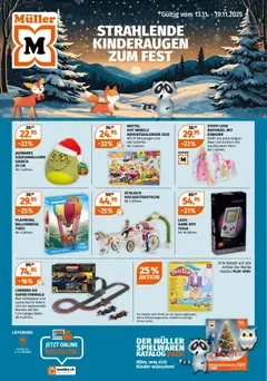 Vorschau des Merkblatts Aktionen Kinder vom Shop Müller gültig von 13.11.2025 bis 19.11.2025