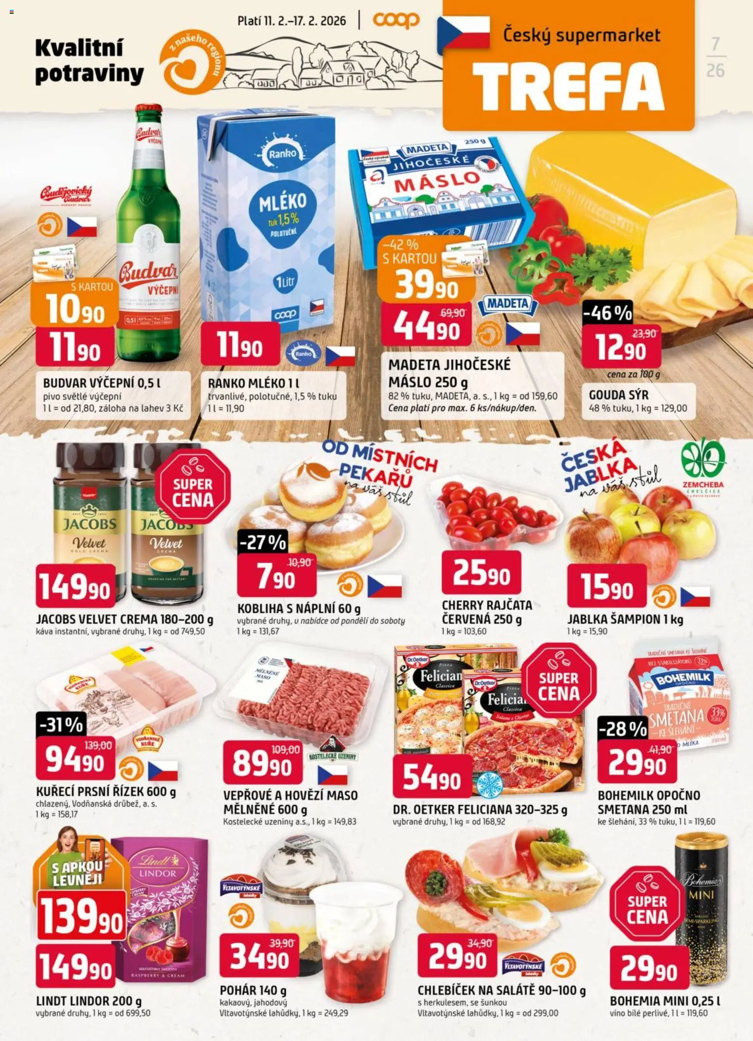 Náhled nabídky: Trefa Leták platný od 11.02.2026
