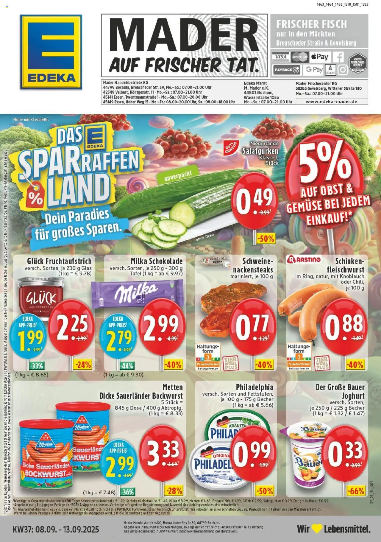 EDEKA Prospekt ab 07.09.2025 - Prospekt Essen Online