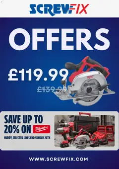 Preview of Screwfix Screwfix - Catalogue valid from 24/04/2026
