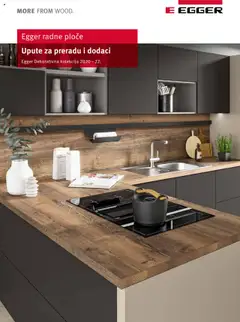 Pregled letka Egger radne ploče – Upute za preradu i dodaci trgovine Elgrad vrijedi od 06.10.2025