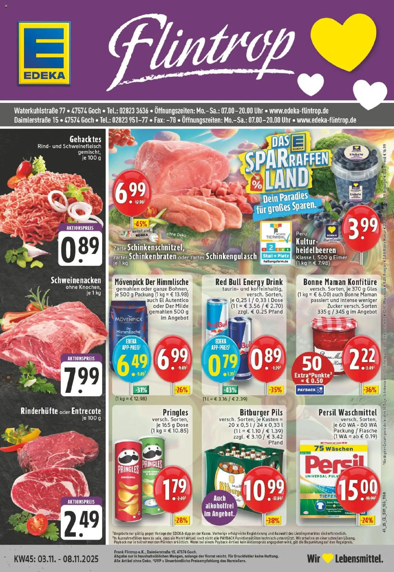 Vorschau von dem Prospekt des Geschäftes Edeka, gültig ab dem 02.11.2025