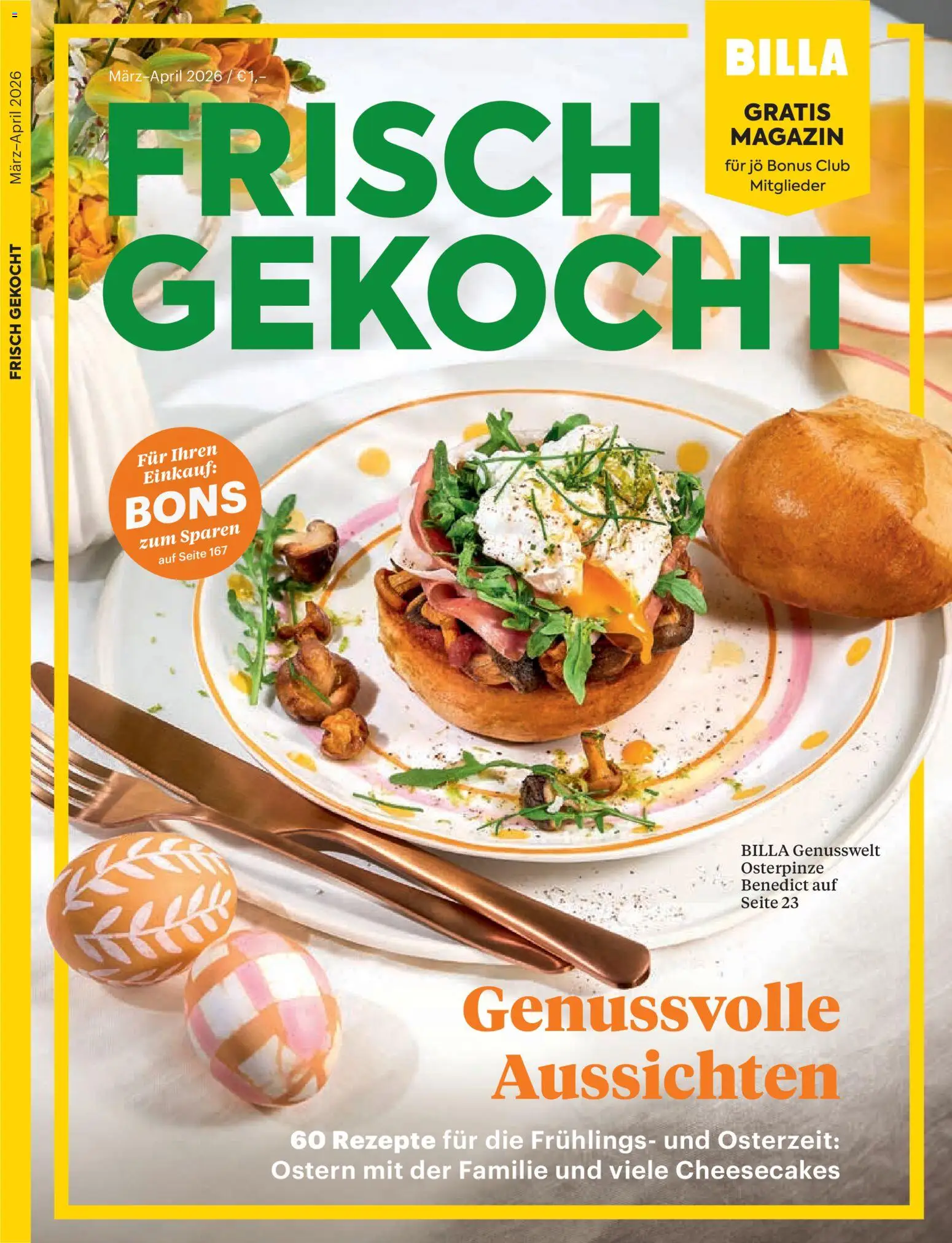 Vorschau der Angebote: Billa Frisch Gekocht gültig ab 01.03.2026 - Magazin
