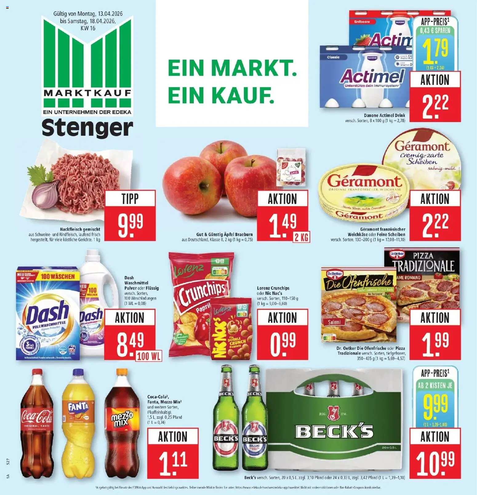 Vorschau von dem Prospekt des Geschäftes Marktkauf, gültig ab dem 13.04.2026
