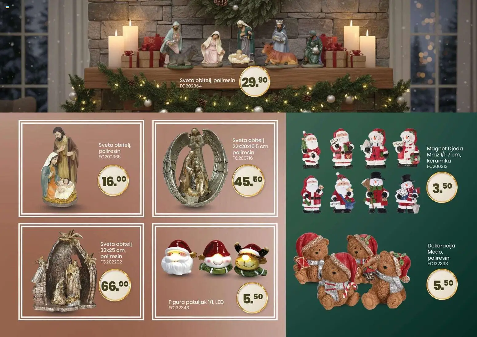 Pregled letka Čarobna blagdanska ponuda trgovine FIS vrijedi od 2025.12.14