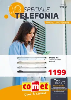 Anteprima dell'opuscolo Volantino Telefonia dal negozio Comet valido da 31/10/2025