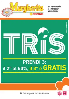Anteprima dell'opuscolo Conad volantino Margherita Lombardia dal negozio Conad valido da 08/04/2026