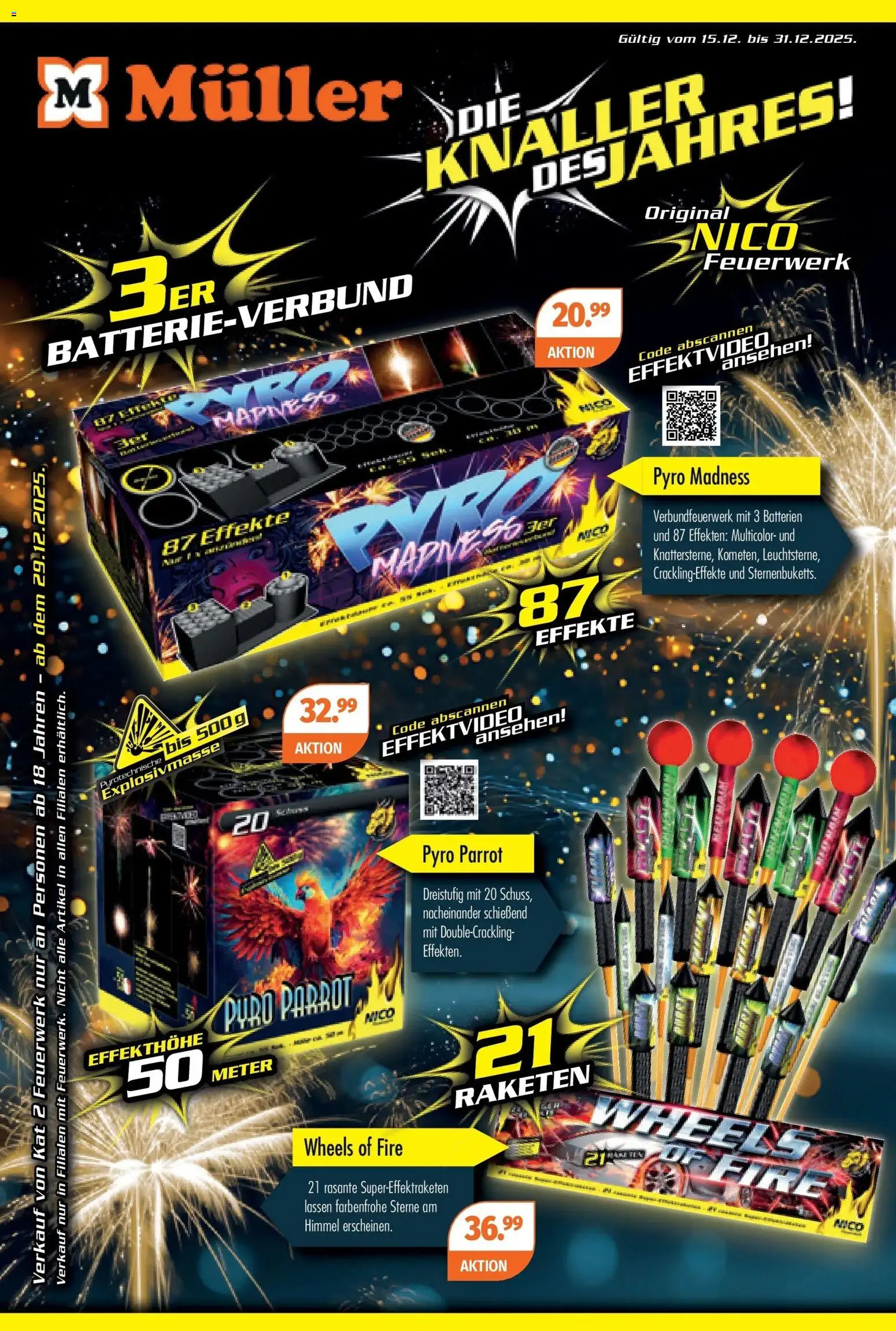 Vorschau von dem Prospekt des Geschäftes Müller, gültig ab dem 14.12.2025