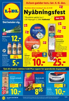 Eksempel på tilbudsavis Weekend tilbud fra butik Lidl gyldig fra 04/12/2025
