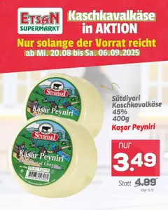 Vorschau der Angebote: ETSAN Flugblatt gültig ab 20.08.2025