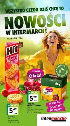 Pogląd gazetki "Intermarche gazetka - Nowości" ze sklepu Intermarche ważnej od 08.04.2026