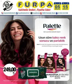 Furpa İndirim Palette 05.12.2025 - Broşürünün önizlemesi