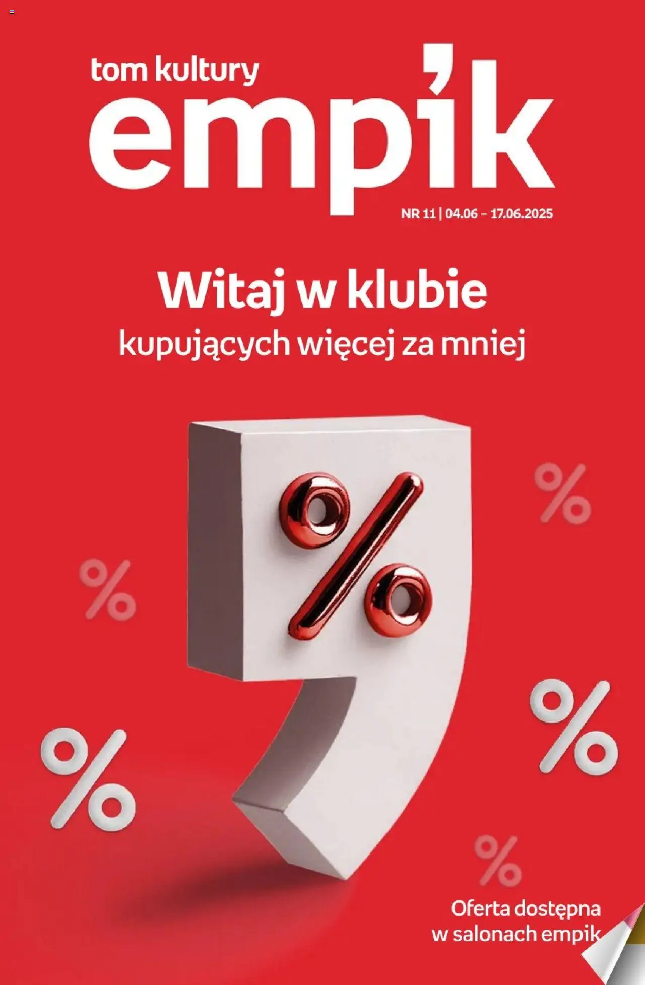 Empik Promocje od 04.06.2025 - Nowa Gazetka - Numer strony 1