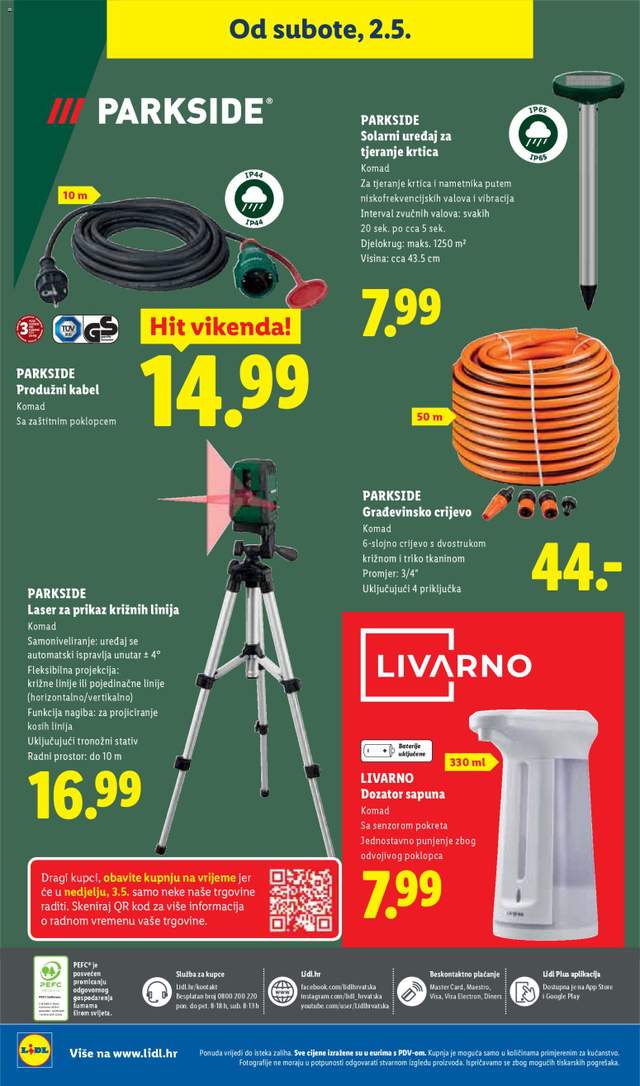 Novi Lidl katalog od 27.04.