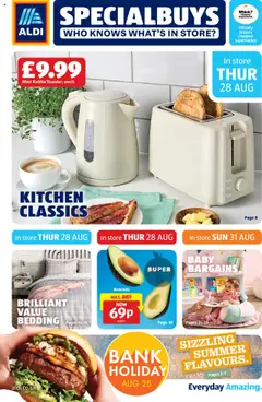Preview of Aldi Weekly offers UK Specialbuys valid from 28/08/2025