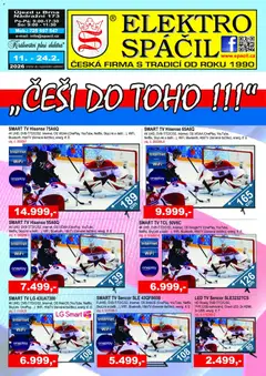 Náhled nabídky: Elektro Spáčil Leták platný od 11.02.2026