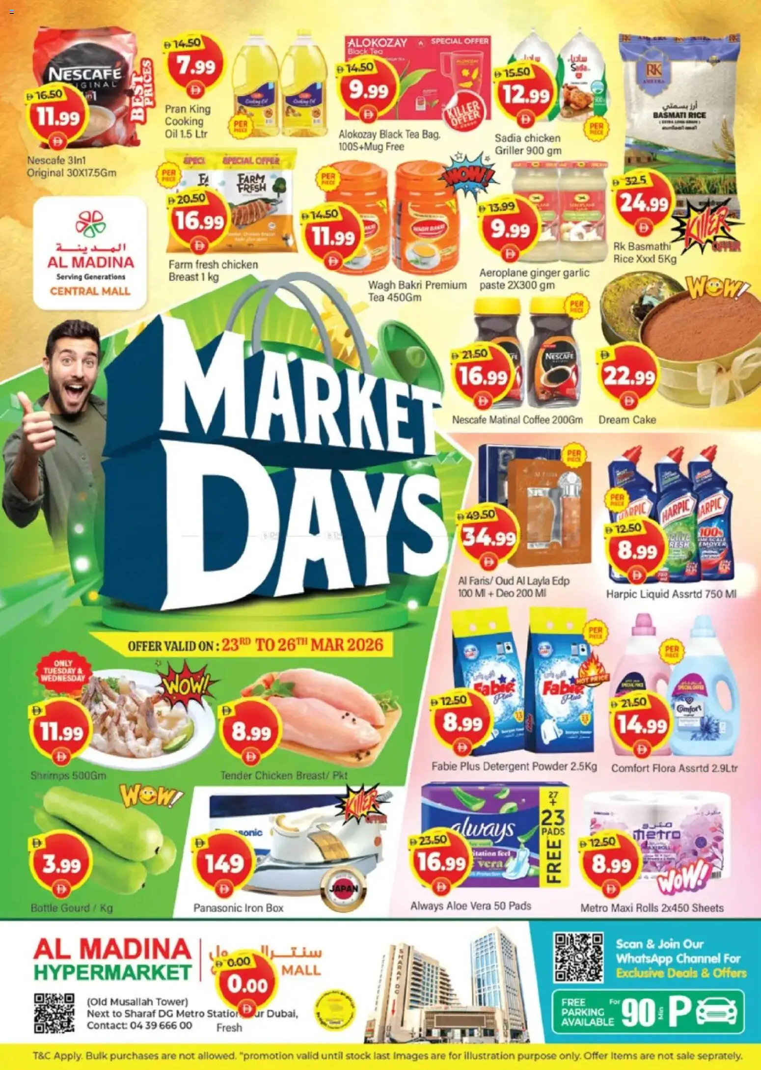 Preview of the catalogue Al Madina - Market Days Deal - Central Mall, Dubai of store Al Madina valid from 23 Mar, 2026
