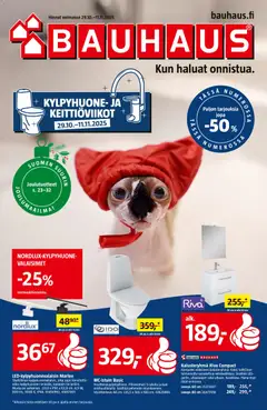 Kaupan Bauhaus Tarjoukset esikatselu, voimassa 29/10/2025