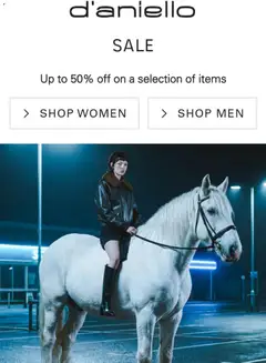 Anteprima dell'opuscolo D'aniello Boutique dal negozio Offerte valido da 27/01/2026