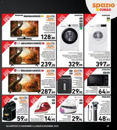 Anteprima dell'opuscolo Black Friday dal negozio Spazio Conad valido da 25/11/2025 | Pagina: 29