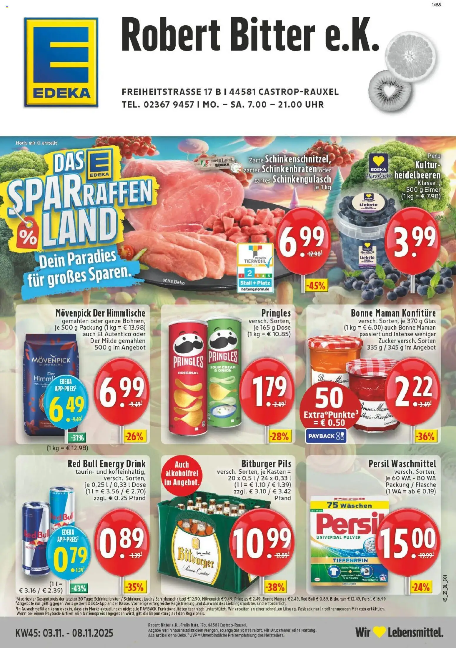 Vorschau von dem Prospekt des Geschäftes Edeka, gültig ab dem 02.11.2025
